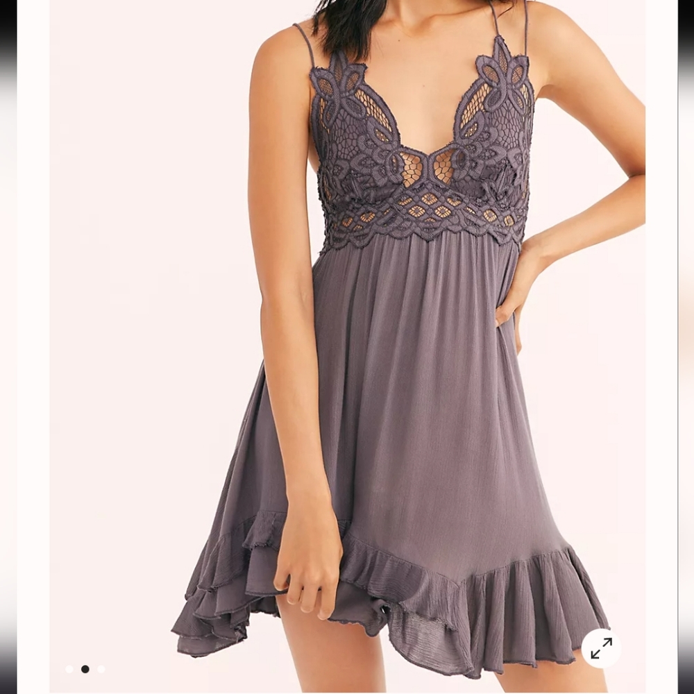NWT Free People Adella Slip Dress